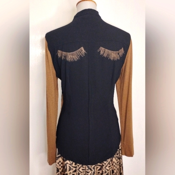 ISABEL DE PEDRO WOOL BLEND BLOUSE - Picture 2 of 12